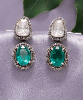 Silver  Rukhsar Earrings 4
