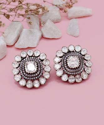 Silver  Sahba Earrings 1
