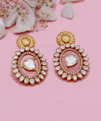 Golden  Shadleen Earrings 1