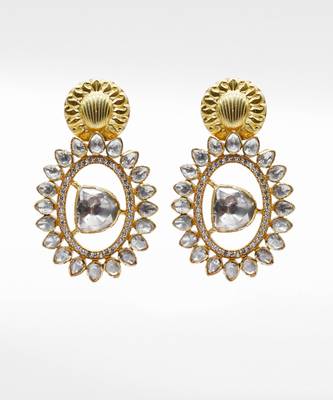 Golden  Shadleen Earrings 2