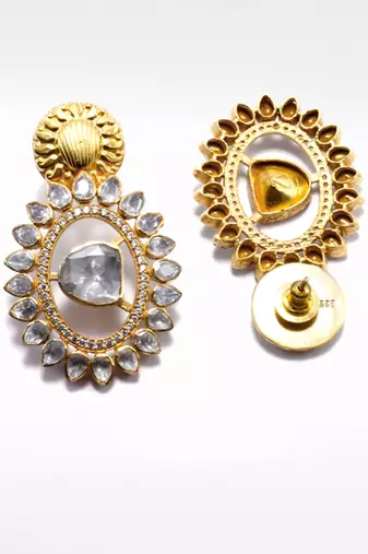 Golden  Shadleen Earrings