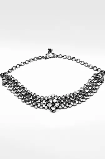 Silver  Bano Necklace