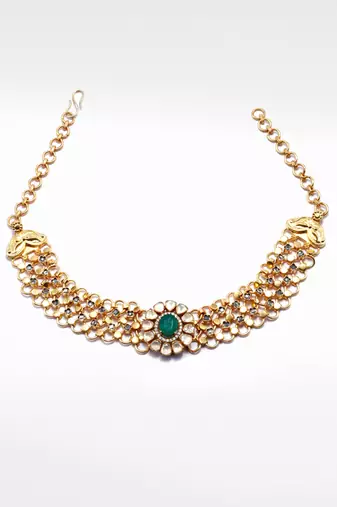 Golden Darya  Moissanite Choker