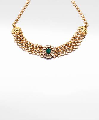 Golden Darya  Moissanite Choker 3
