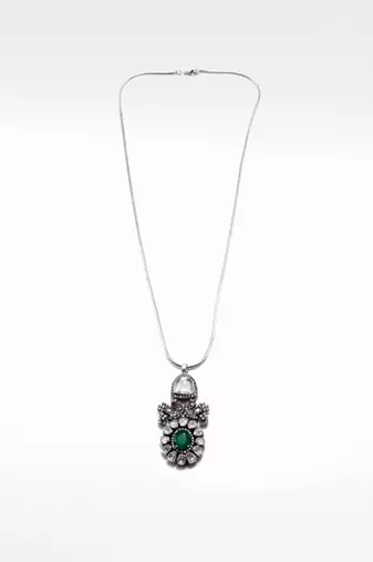 Silver Dilara  Necklace