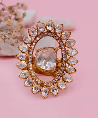 Golden  Golnar Adjustable Ring 1