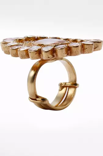 Golden  Golnar Adjustable Ring