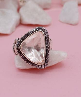 Silver  Heer Adjustable Ring 1