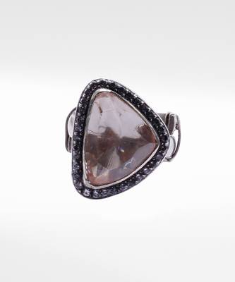 Silver  Heer Adjustable Ring 2