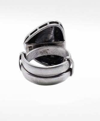 Silver  Heer Adjustable Ring 3
