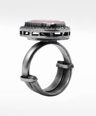 Silver  Heer Adjustable Ring 4
