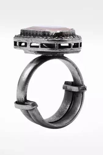 Silver  Heer Adjustable Ring
