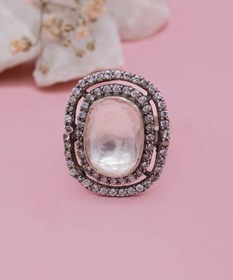 Silver  Parvana Adjustable Ring 1