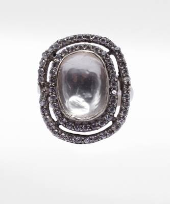 Silver  Parvana Adjustable Ring 2