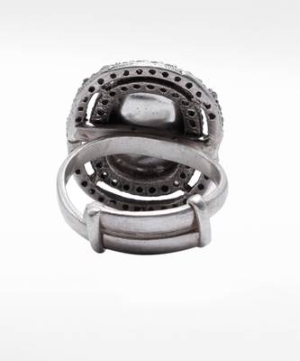 Silver  Parvana Adjustable Ring 3