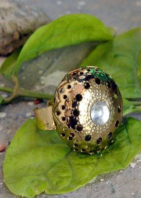 Oxidized Dome Ring 3