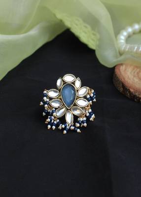 Kundan Adorned Ring 5