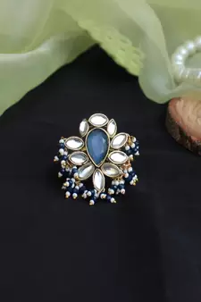 Kundan Adorned Ring