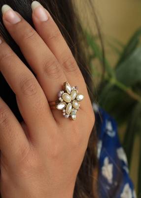 Kundan delight Ring 1
