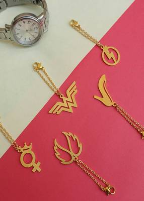 Swastik And Lightening Set Of 2 Watch Charms 5