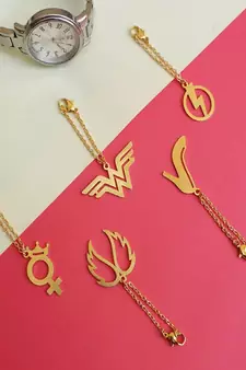 Set Of 5 Laser Cut Watch Charms