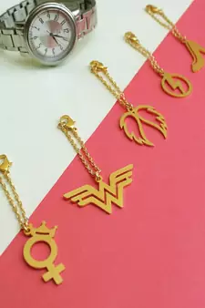 Set Of 5 Laser Cut Watch Charms