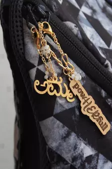 Pow Her Full Amma  set of 2 Watch Charms