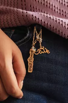 Pow Her Full Amma  set of 2 Watch Charms