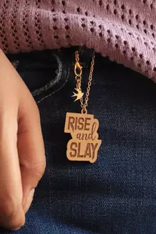 Rise & Slay Watch Charm