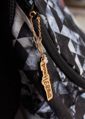 PowHerFull Wooden Engraved Watch Charm 2