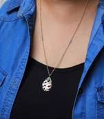 Leaf And Kundan Necklace