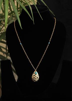 Leaf And Kundan Necklace 5