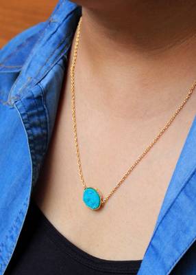 Druzy Stone Necklace 2