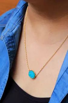 Druzy Stone Necklace