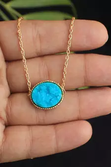 Druzy Stone Necklace