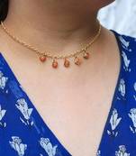 Colored Enameled Kundan Necklace