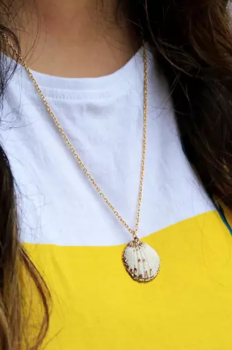 Shell Drop Necklace