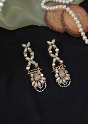 Kundan Studded Dangler Earrings 5