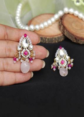 Gulabi affair Kundan earrings 3