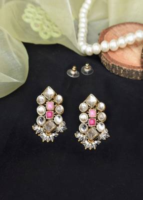 Enamored Kundan Earrings  3