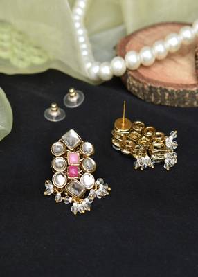 Enamored Kundan Earrings  4