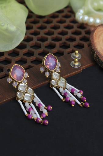 Kundan Paradise Earrings