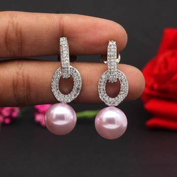 Pink danglers-drops 2