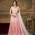 Wedding Designer Pink Nylon georgette Lehenga Choli