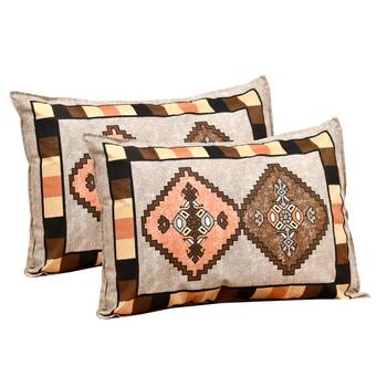 Cotton Printed King Size Double Bedsheet with 2 Pillow Covers Set 2