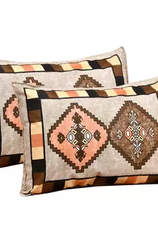 Cotton Printed King Size Double Bedsheet with 2 Pillow Covers Set