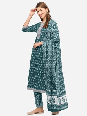 Green gotta patti cotton salwar 2