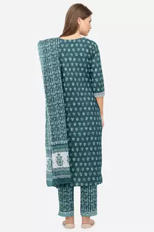 Green gotta patti cotton salwar
