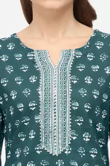 Green gotta patti cotton salwar