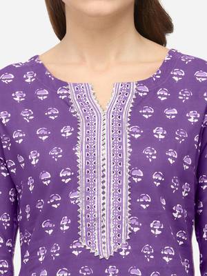 Purple gotta patti cotton salwar 4